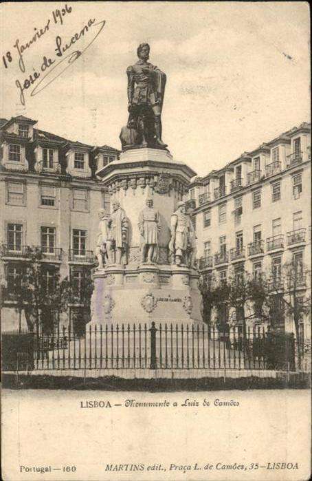 Lissabon Monumento Luis Camoes