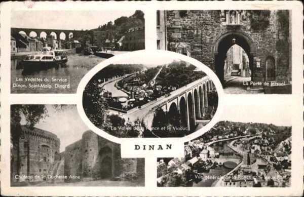 Dinan 22 Porte Jersual Viaducb Chateau Duchesse