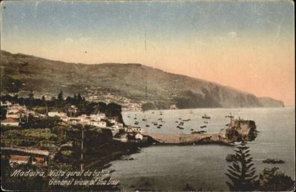 Madeira Portugal Blick auf Bucht