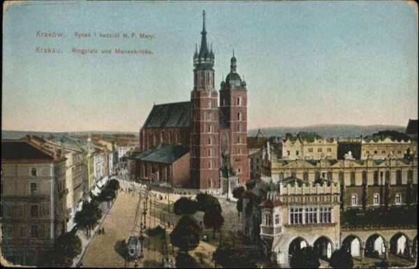 Krakau Krakow Ringplatz Marienkirche