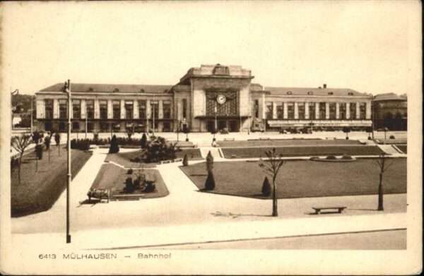 Muelhausen Elsass Bahnhof