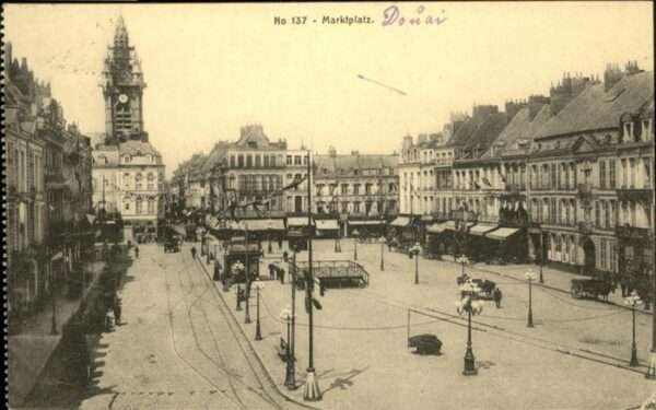Douai 59 Marktplatz