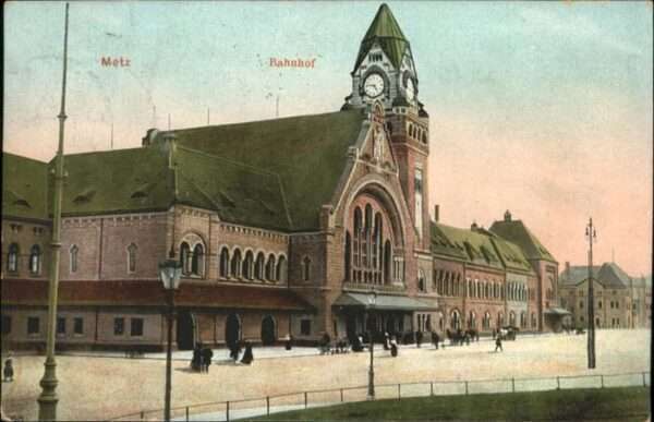 Metz  57 Moselle Bahnhof