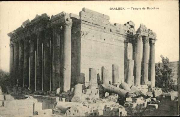 Baalbek Baalbeck Temple de Bacchus