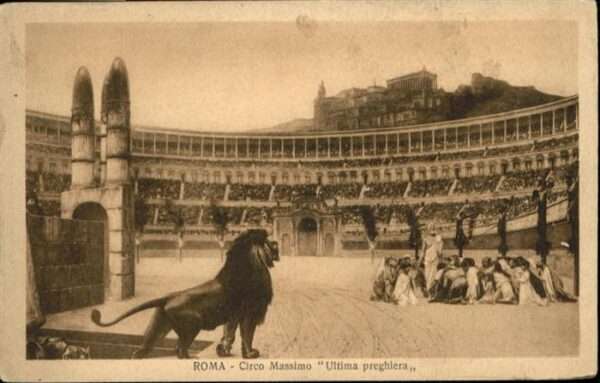 Rom Roma Circo Massimo Löwe