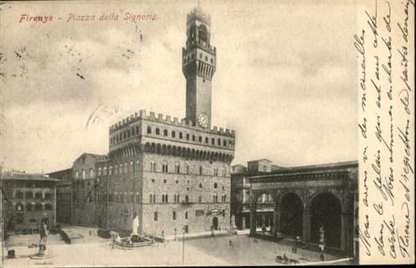 Firenze Florenz Piazza della Signoria