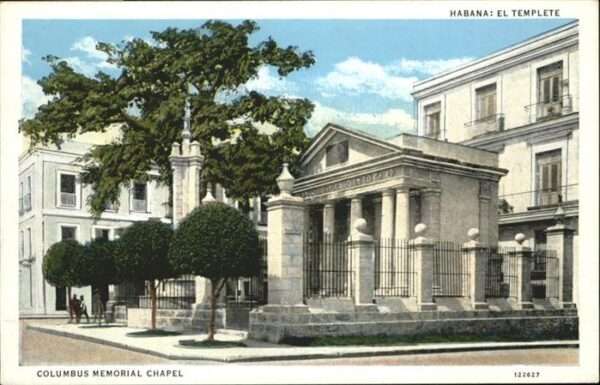Habana Havana El Templete Columbus memorial Chapel