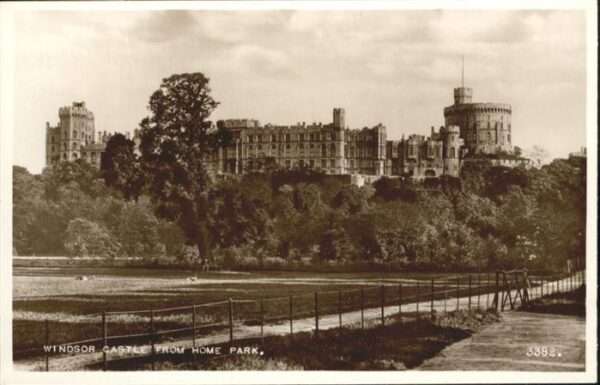 Windsor Berkshire Castle from Home Park