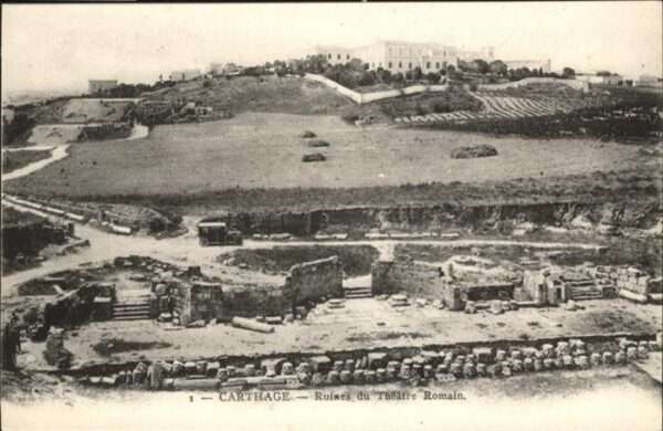 Carthage Karthago Ruines du Theatre Romain