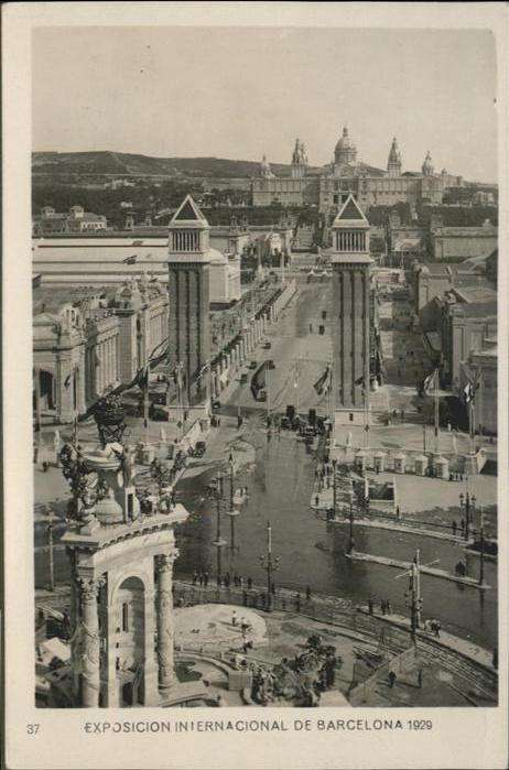 Barcelona Cataluna Exposicion Internacional