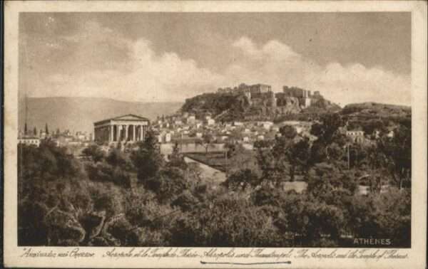 Athenes Athen Akropolis Theseustempel