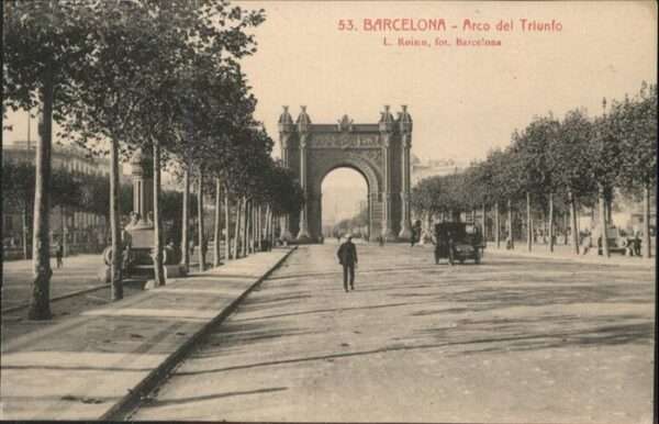 Barcelona Cataluna Arco del Triunfo