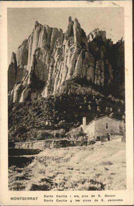 Montserrat Kloster Santa cecilia Picos Jeronimo