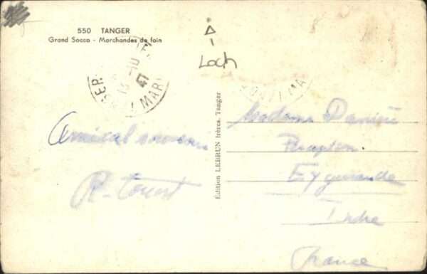 Tanger Tangier Tangiers Grand Socco Marchandes de foin – Bild 2