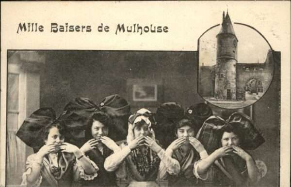Mulhouse Muehlhausen Elsässerinnen Trachten