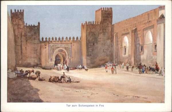 Fes Sultanspalast Kamel