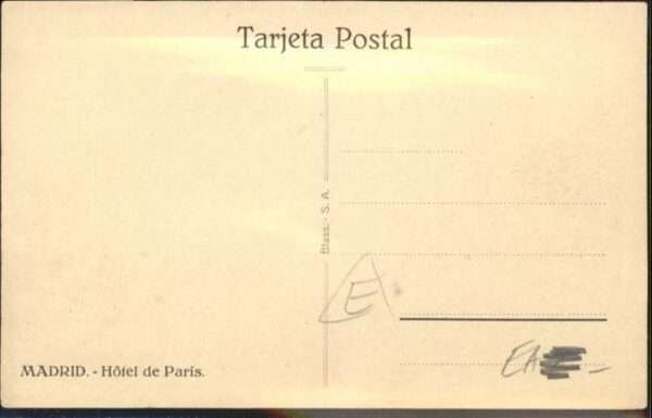 Madrid Spain Hotel de Paris – Bild 2