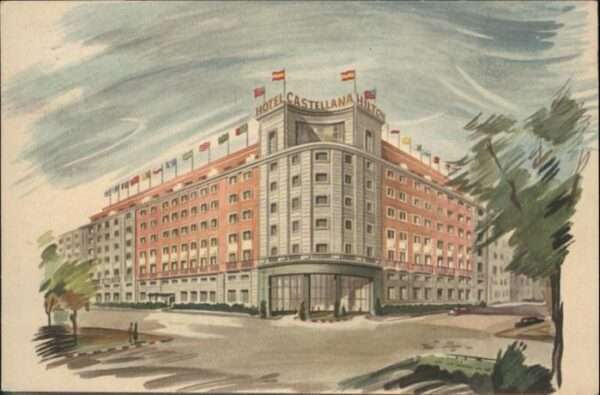 Madrid Spain Castellana Hilton