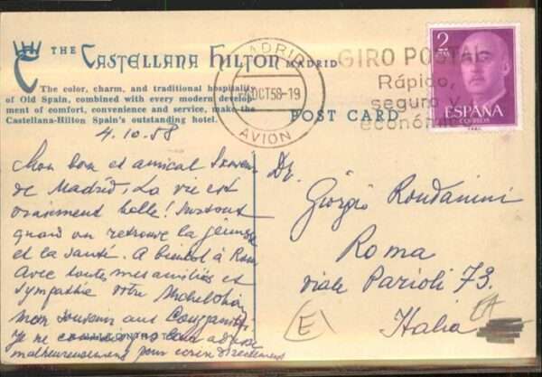 Madrid Spain Castellana Hilton – Bild 2