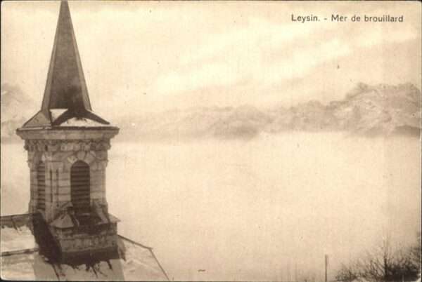 Leysin Mer de brouillard