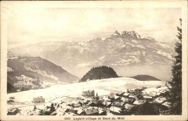 Leysin Dent du Midi