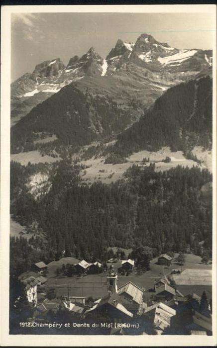 Champery Dents du Midi