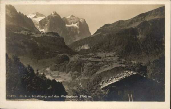 Hasliberg Wetterhorn