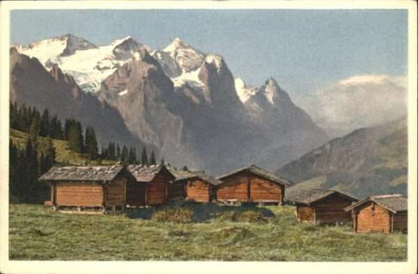 Hasliberg Mägisalp Wetterhorngruppe