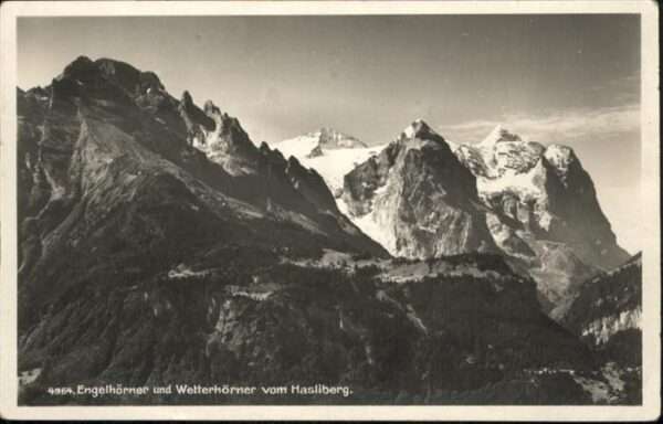 Hasliberg Engelhörner Wetterhörner