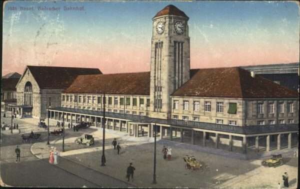 Basel BS Badischer Bahnhof Kutsche
