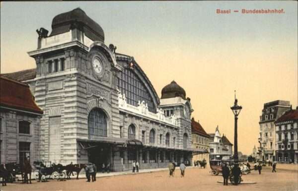 Basel BS Bundesbahnhof Kutsche