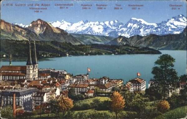 Luzern LU Vitznauerstock Liedernerstock Rosstock