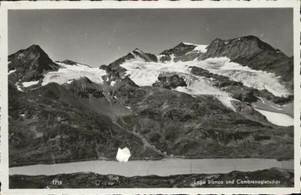 Cambrena Gletscher Lago Bianco