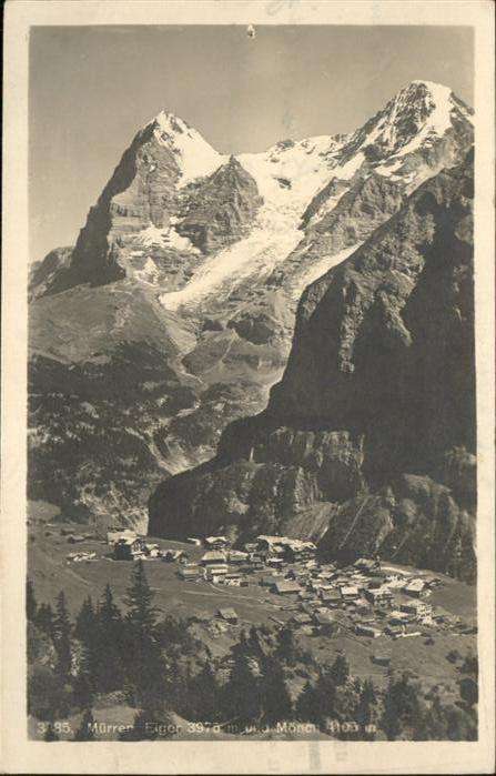 Muerren BE Eiger Mönch