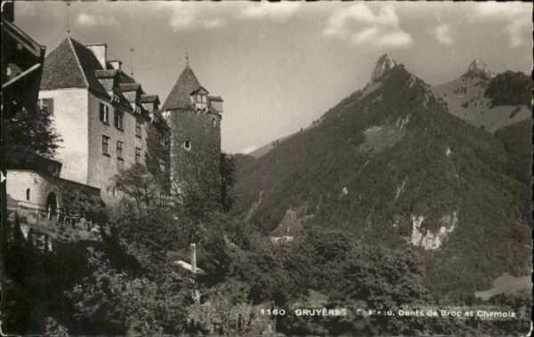 Gruyeres FR Chateau Dents Broc