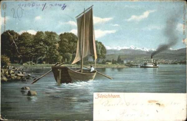Zuerich Zürichhorn Boot