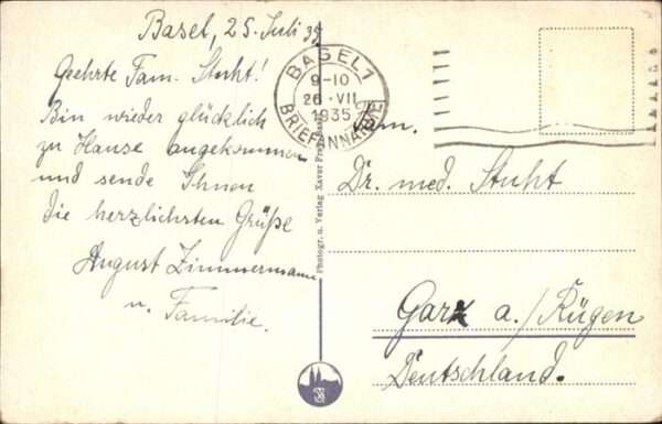 Basel BS Bundesbahnhof Springbrunnen Tram Kutsch – Bild 2