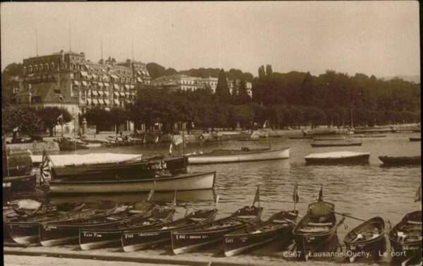 Lausanne VD Ouchy Port