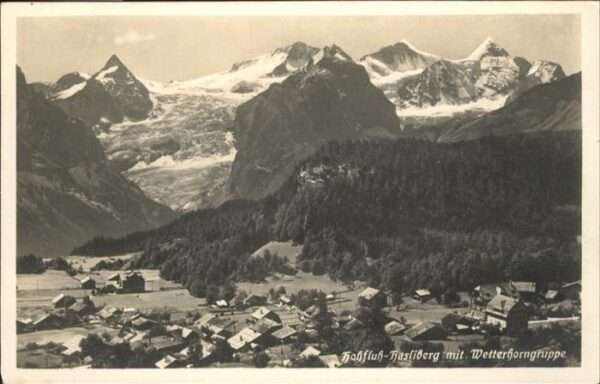 Hasliberg Hohfluh Wetterhorngruppe