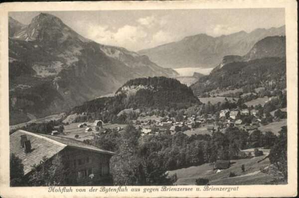 Hasliberg Hohfluh Bythenfluh Brienzersee Brienzergrat