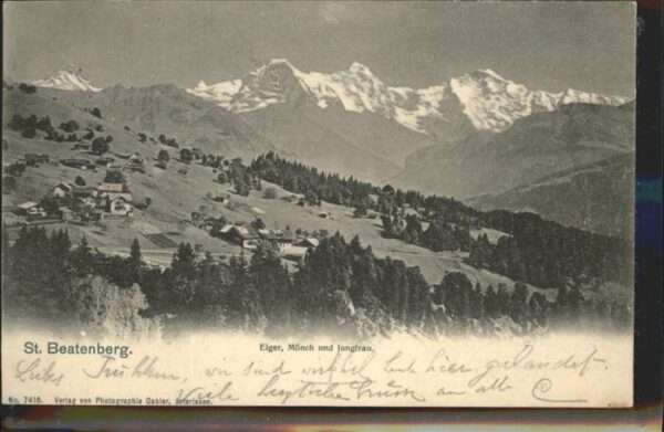 Beatenberg Eiger Mönch Jungfrau