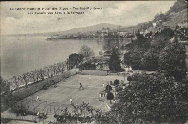 Montreux VD Grand Hotel Tennis