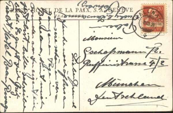 Geneve GE Grand Hotel  de la Paix Schiff – Bild 2