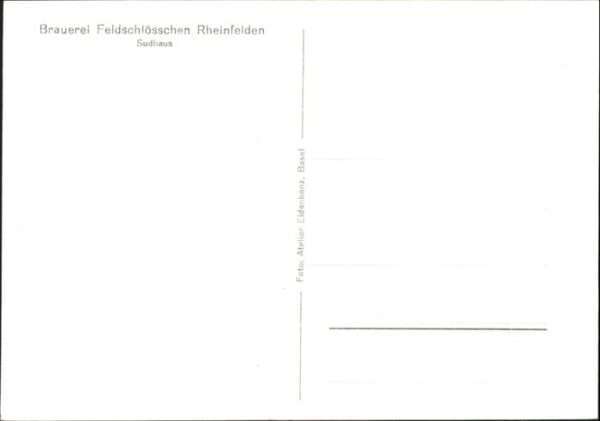 Rheinfelden AG Brauerei Feldschlösschen – Bild 2