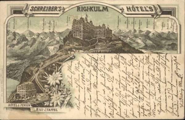 Rigi-Staffel Hotel Pension Rigi Kulm