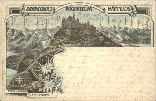Rigi-Staffel Hotel Pension Rigi Kulm
