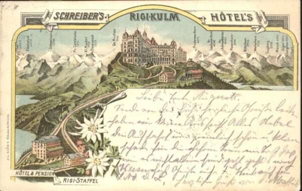 Rigi-Staffel Hotel Pension Rigi Kulm