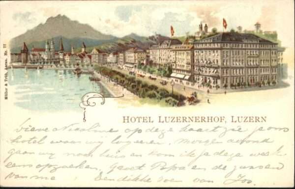 Luzern LU Hotel Luzernerhof