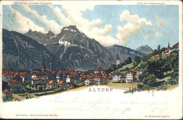 Altdorf UR Künstlerkarte