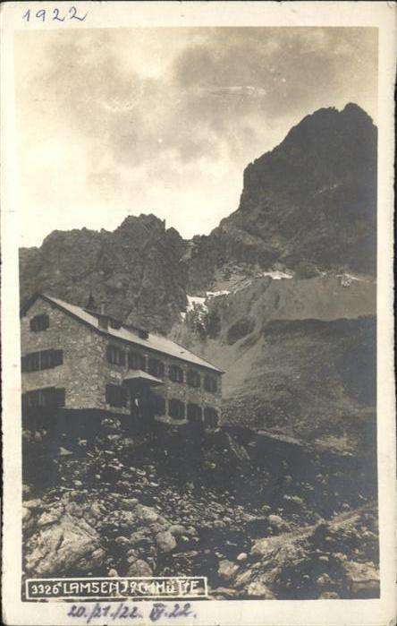 Lamsenjochhuette
